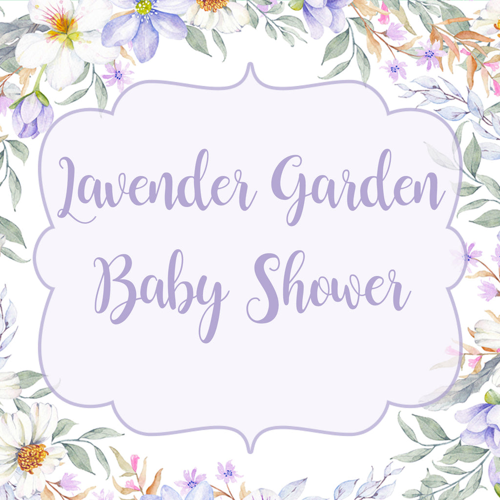 Lavender Garden Baby Shower | Baby Girl
